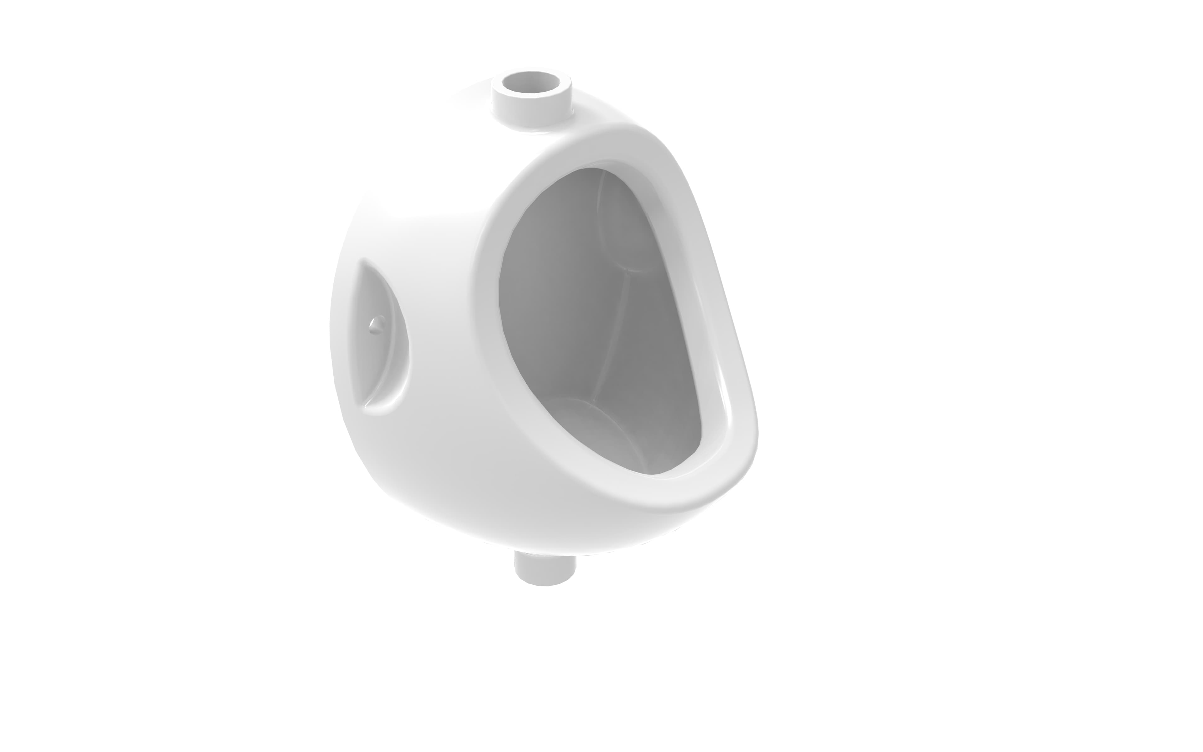 Classic Urinal - Clean Water on the Top