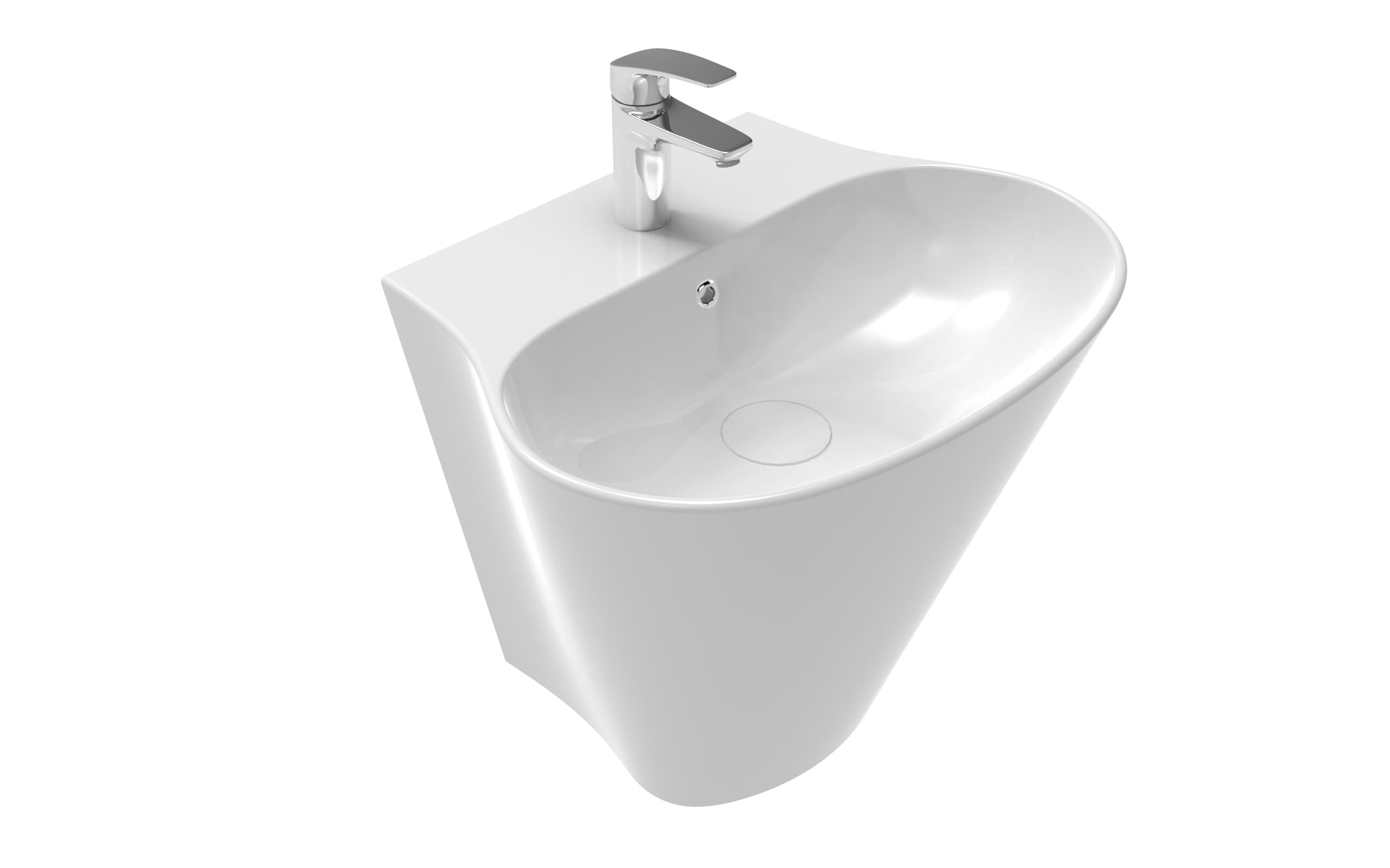 Minia Monoblok Lavabo 40x50 cm