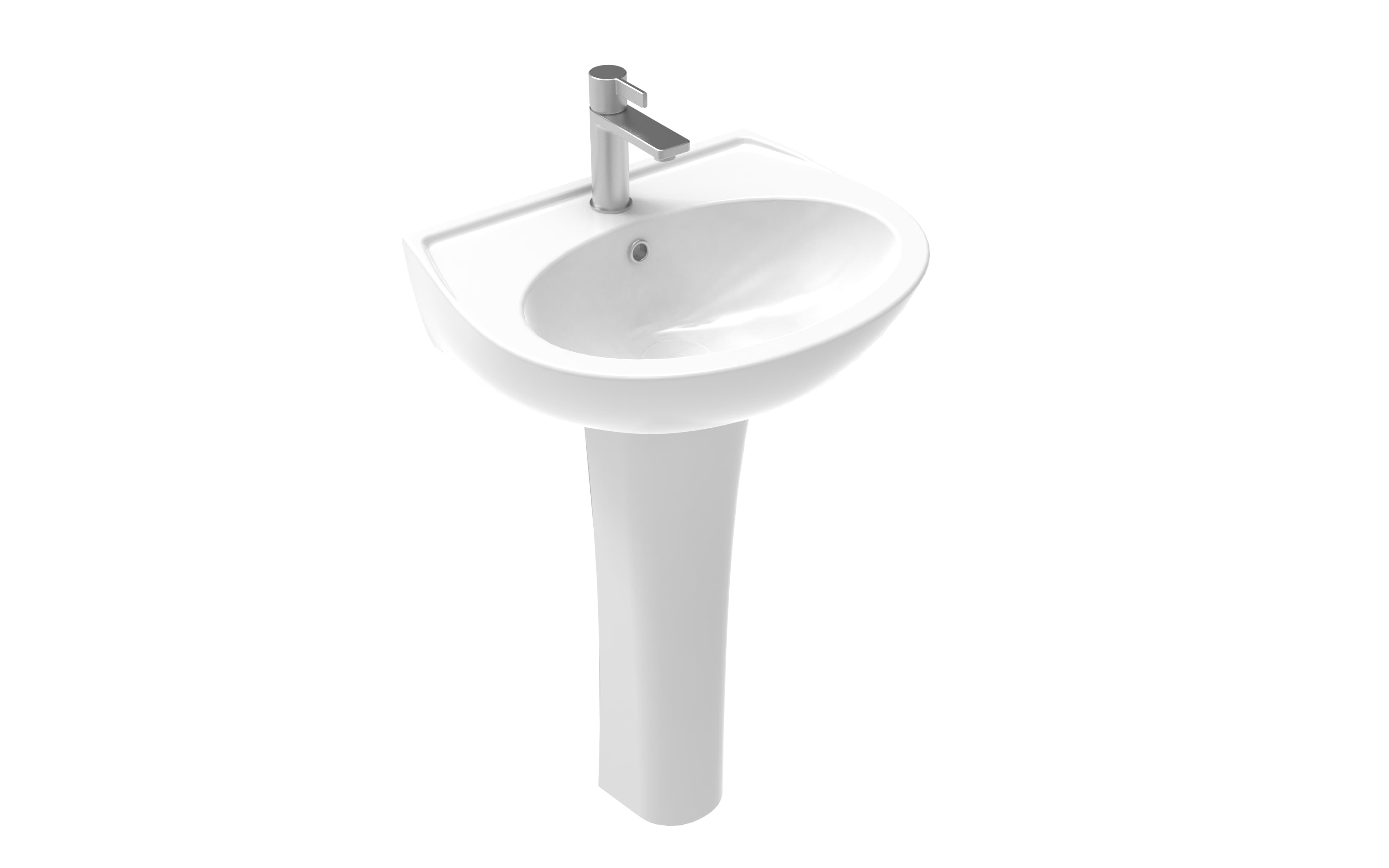 Polo Kolon Ayak Lavabo 55 cm
